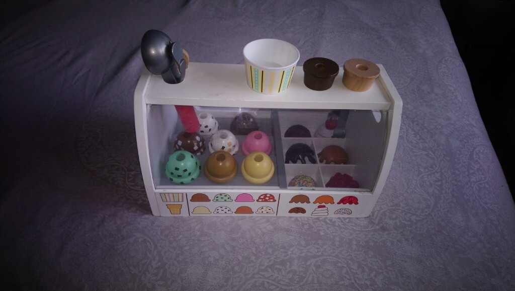 toy ice cream counter